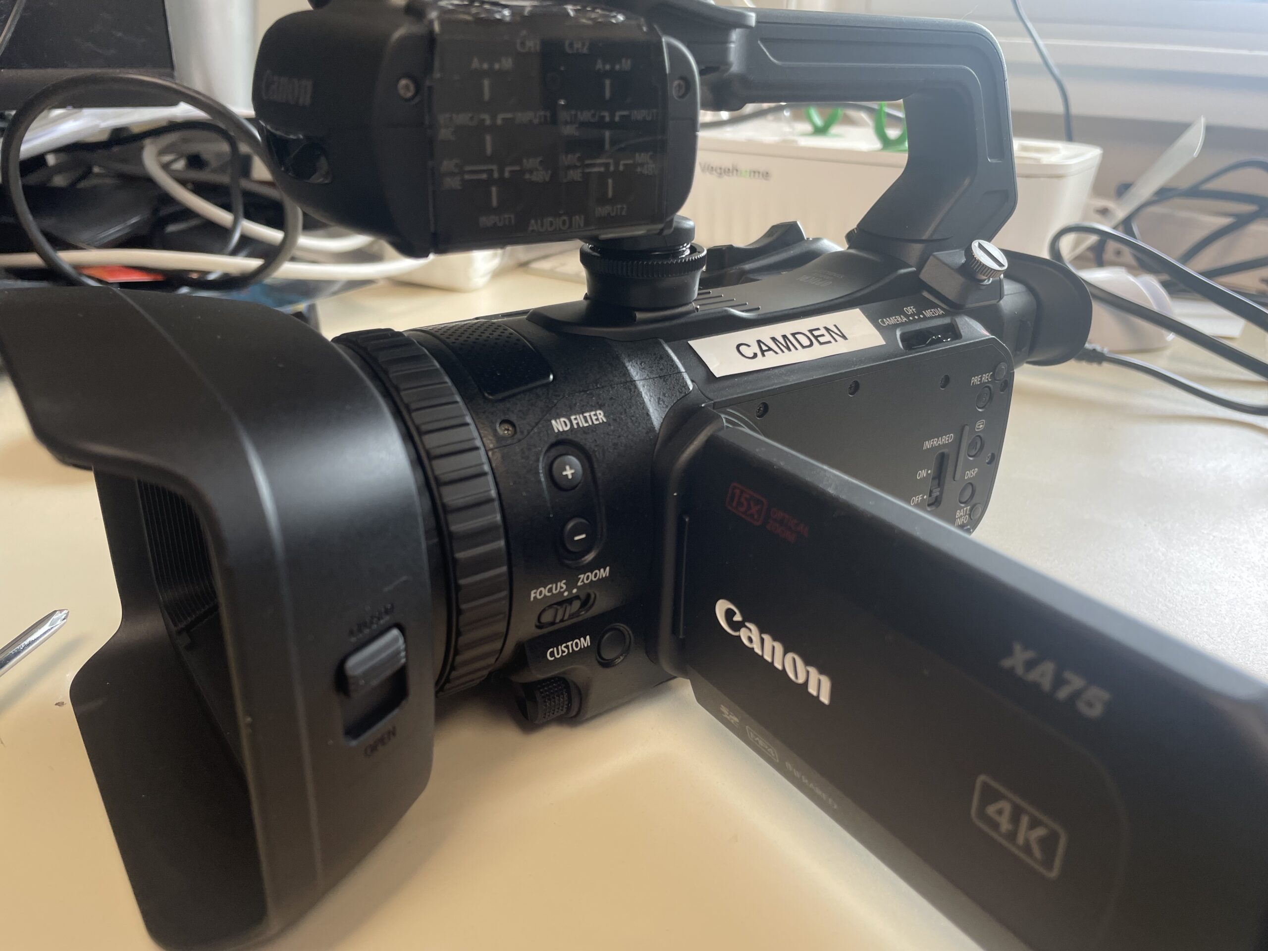 Canon 4K XA75 - Camden